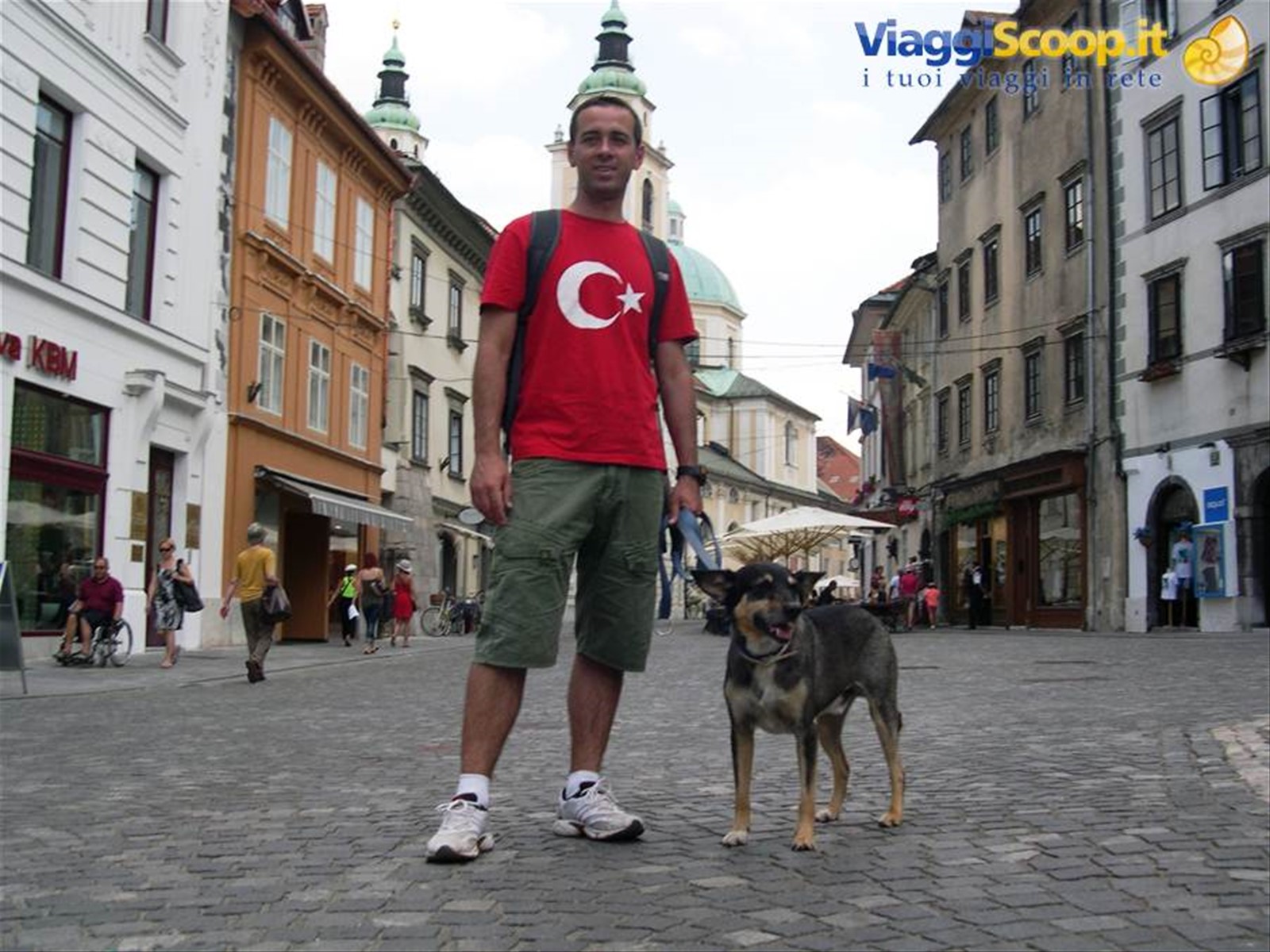 PASSEGGIANDO PER IL CENTRO DI LUBIANA
