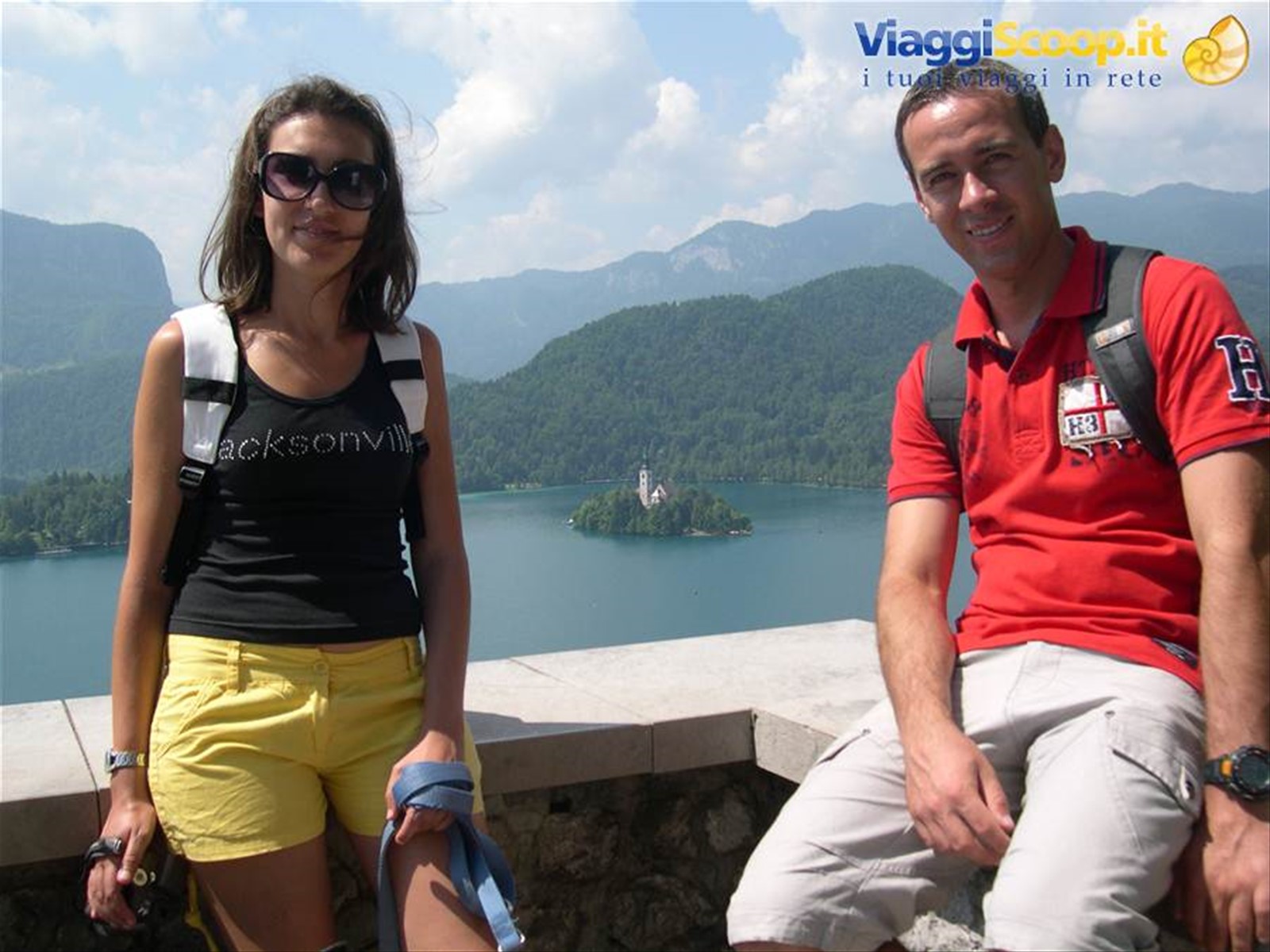 PANORAMICA DALL'ALTURA DEL CASTELLO DI BLED