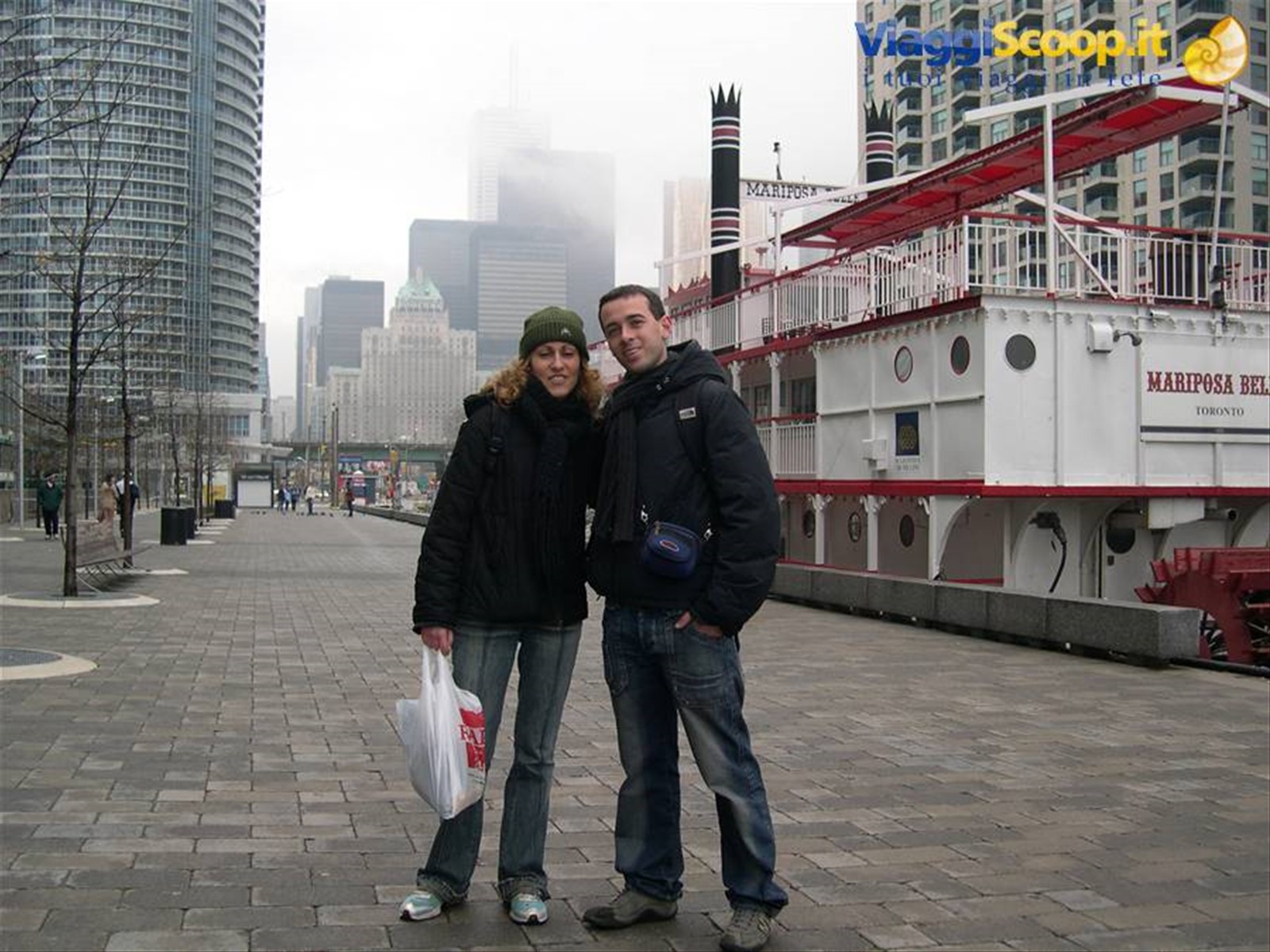 CLAUDIO E VALE NELLA FREDDA TORONTO