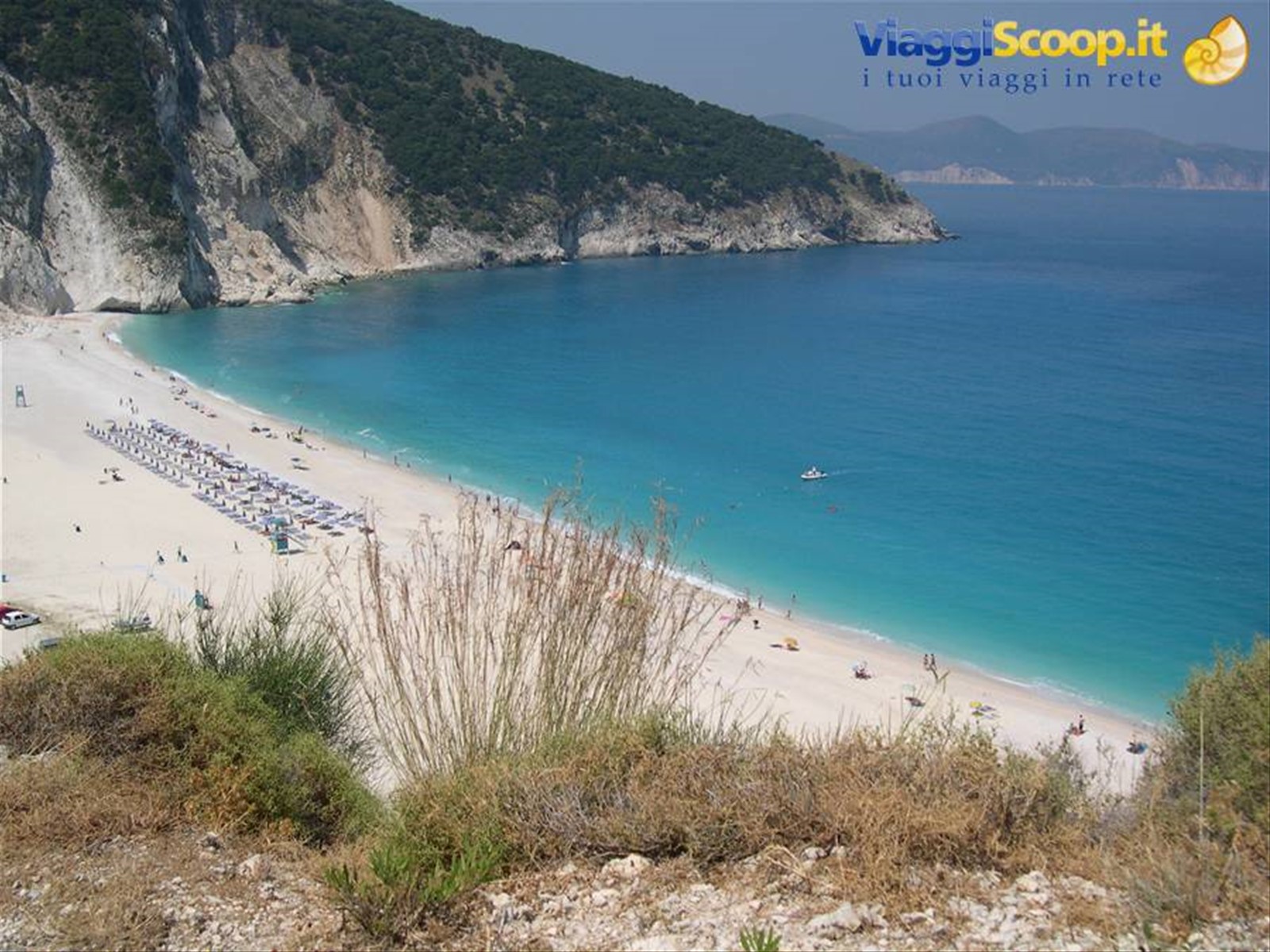 SCORCIO DELLA FAMOSA SPIAGGIA DI MYRTOS