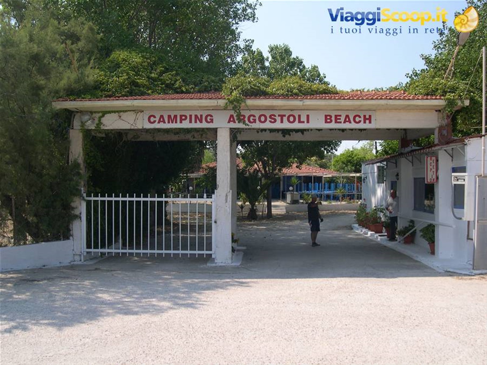 IL NOSTRO ARRIVO ALL'ARGOSTOLI CAMPING DI CEFALONIA