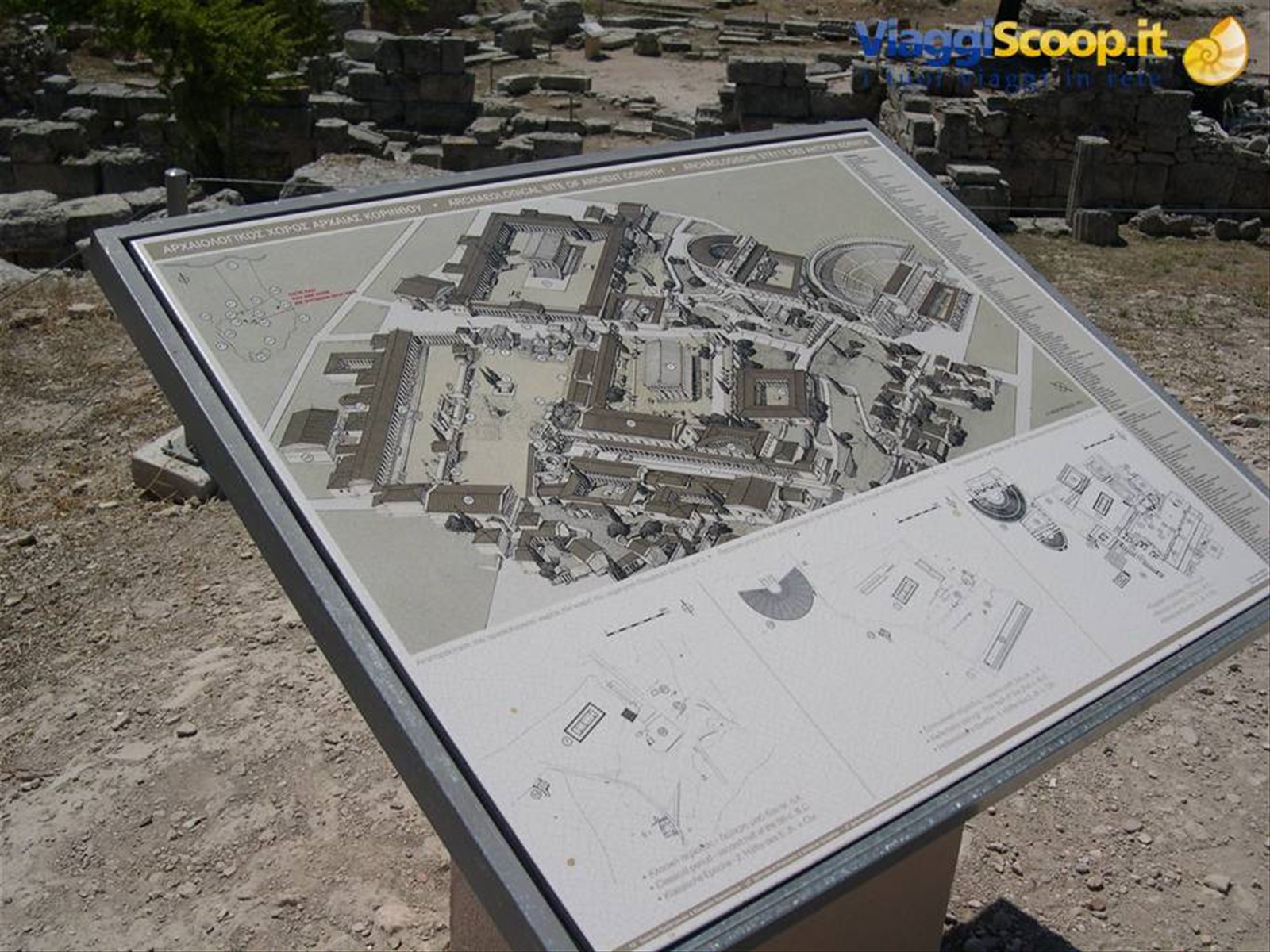 VISITA D' INSIEME DEL SITO ARCHEOLOGICO DI CORINTO