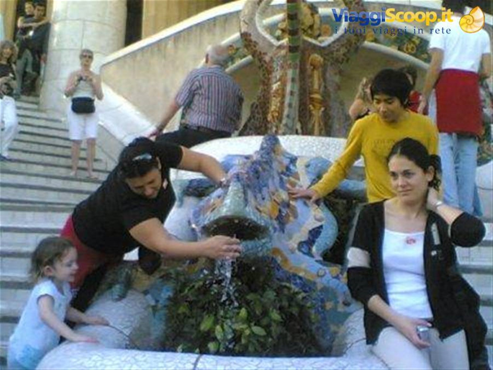 Particolare del parc guell