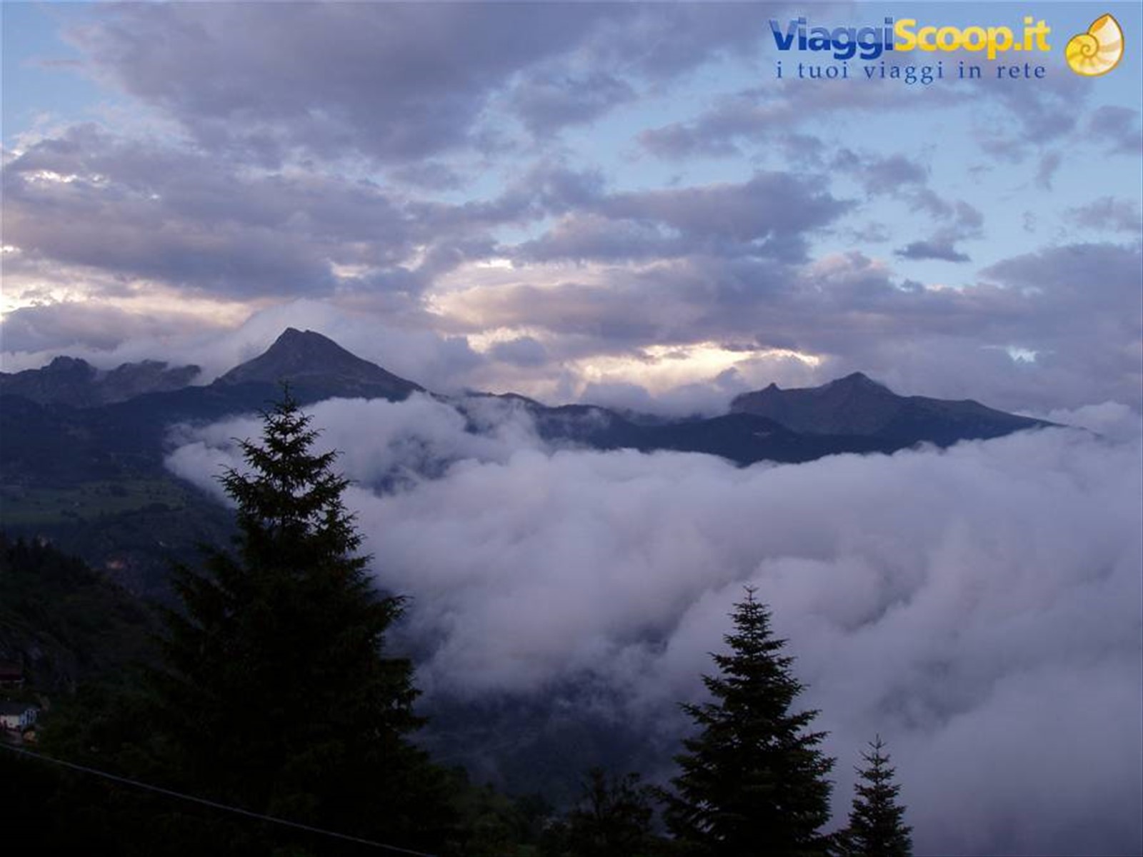 Nuvole sulle cime