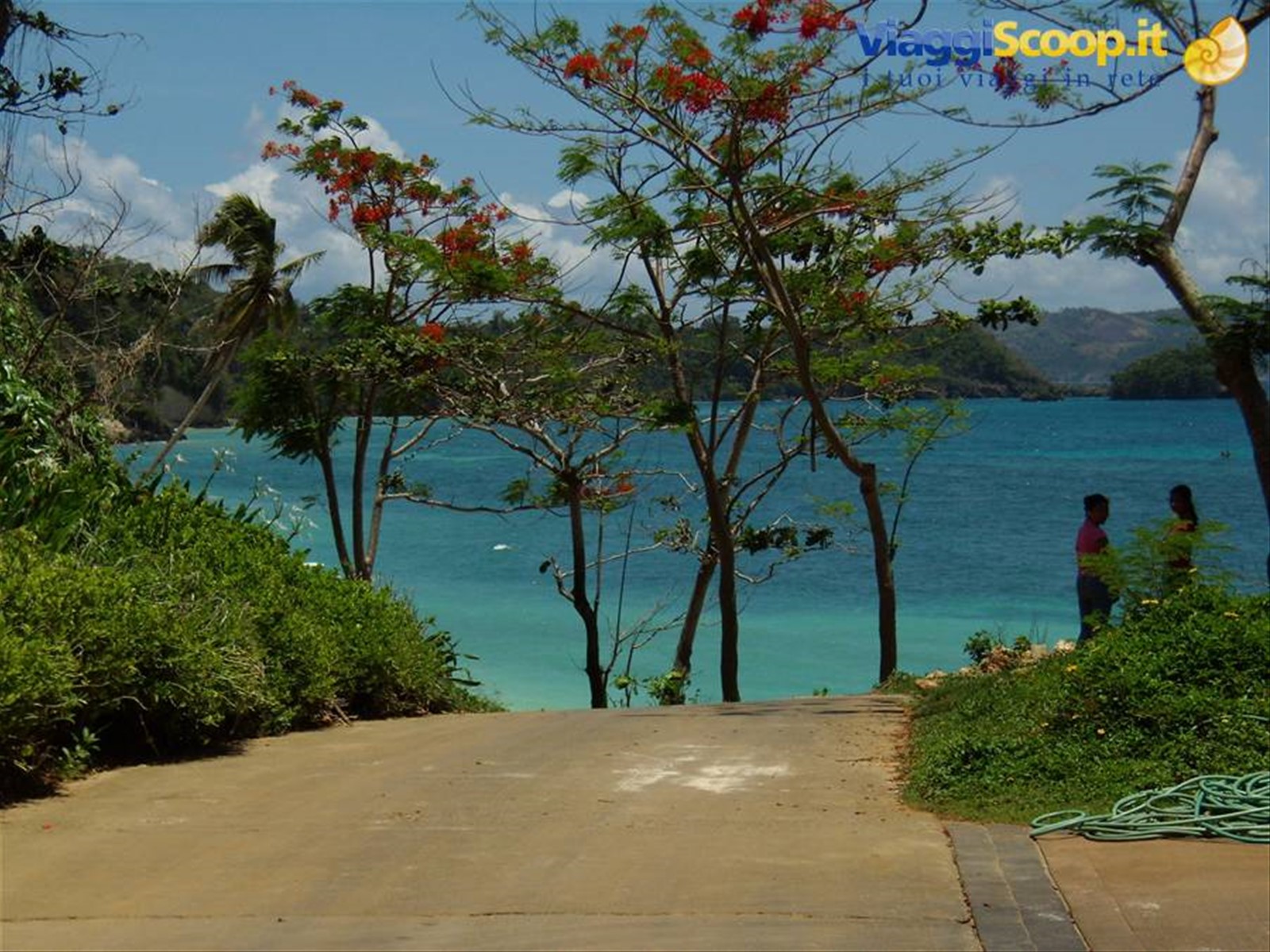 Boracay - dalla clubhouse del Fairways & Bluewater