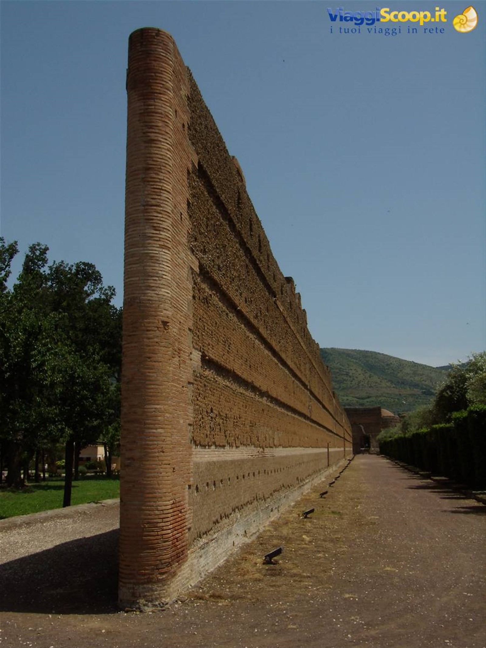 Villa Adriana - Muro del Pecile