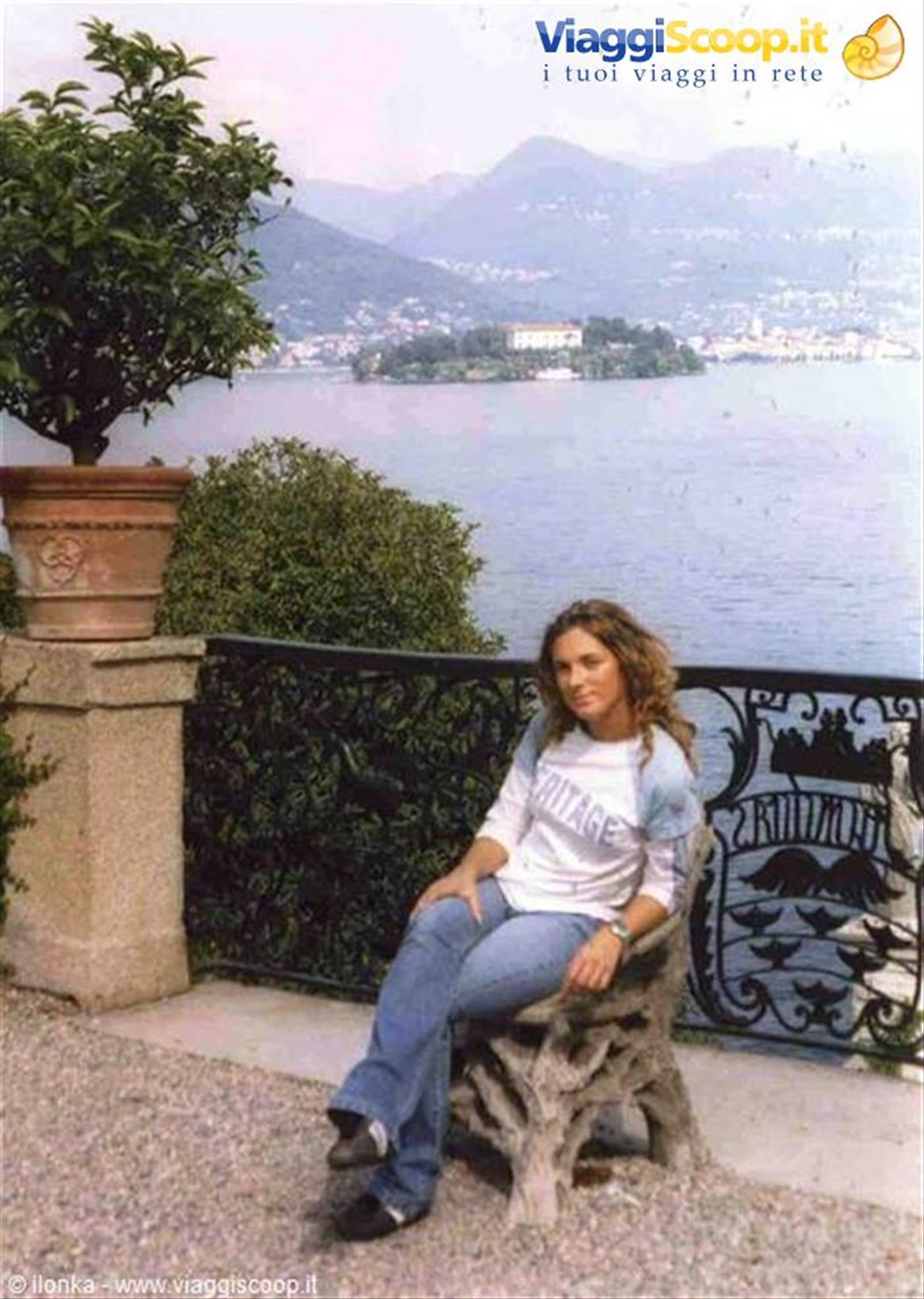 dal giardino di villa borromeo...