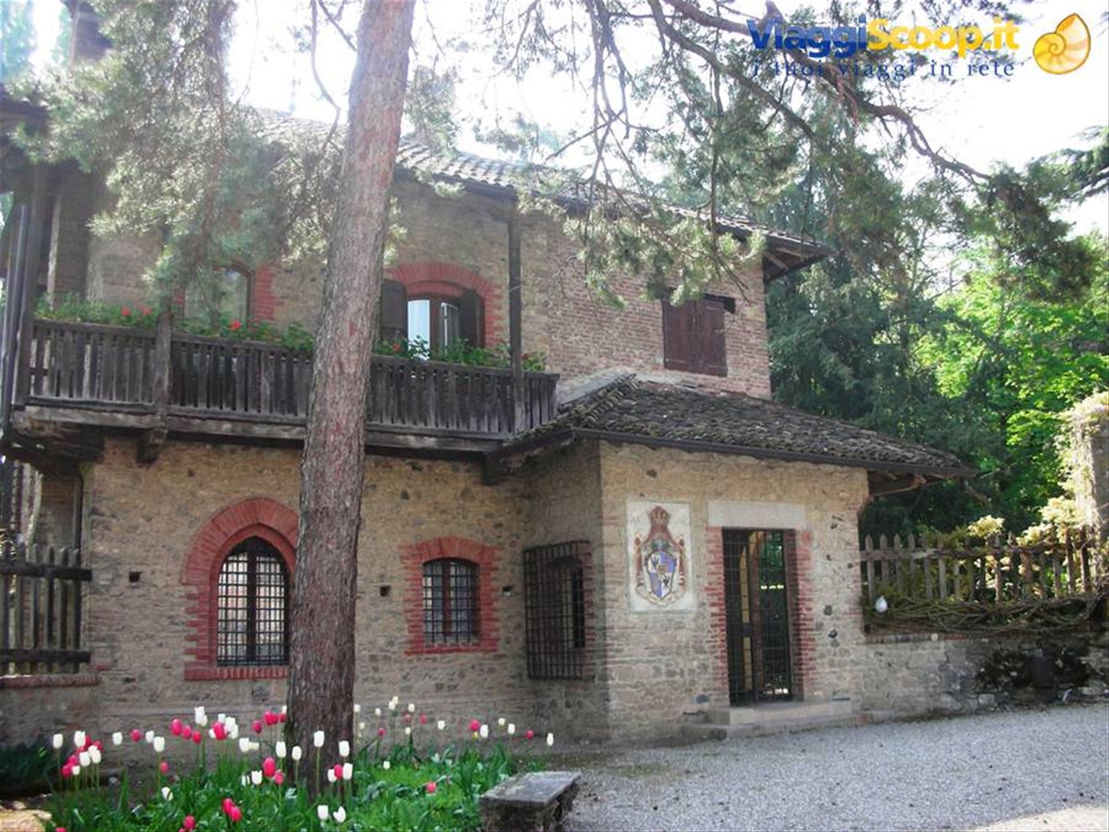 case abitate dai cittadini del borgo