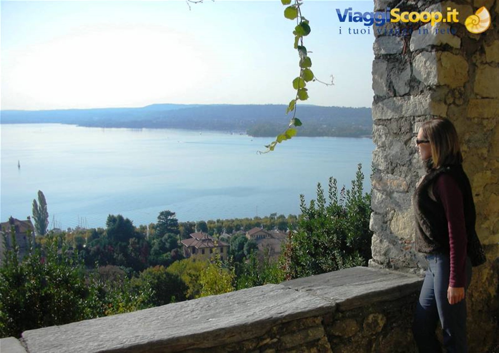 il lago maggiore dalla rocca