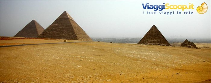 veduta delle 3 piramidi