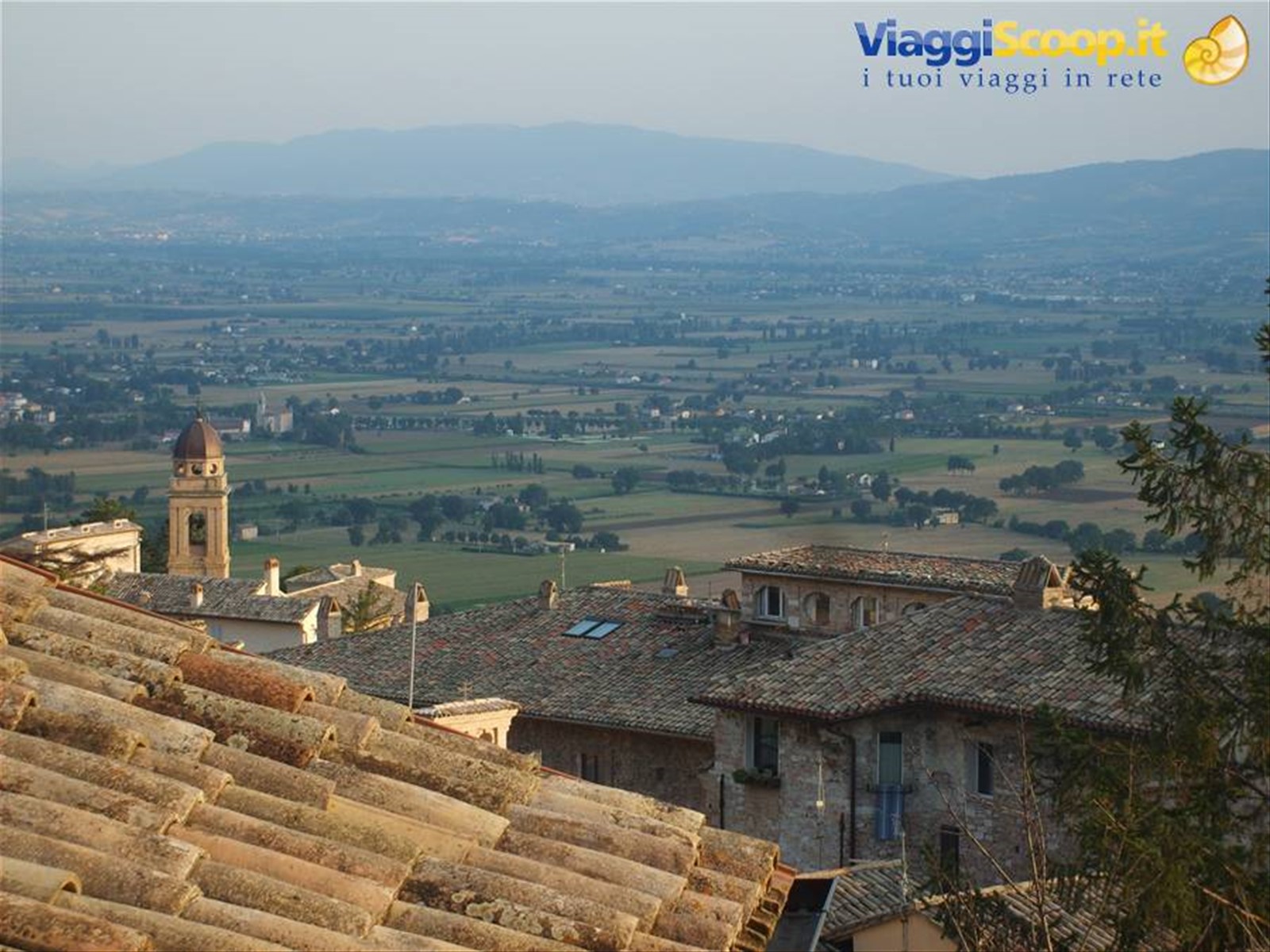 la magnifica vista dalla nostra stanza