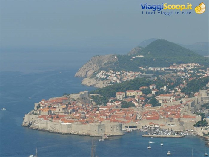 Vista della città vecchia di DUBROVNIK