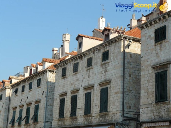 DUBROVNIK - Palazzi sullo Stradun