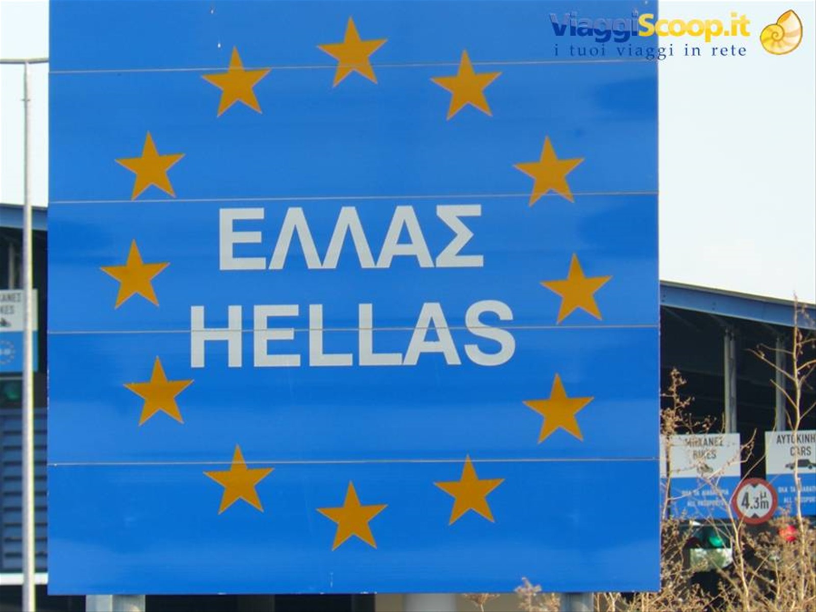 WELCOME IN GREECE - Dogana fra Macedonia e Grecia a Bitula