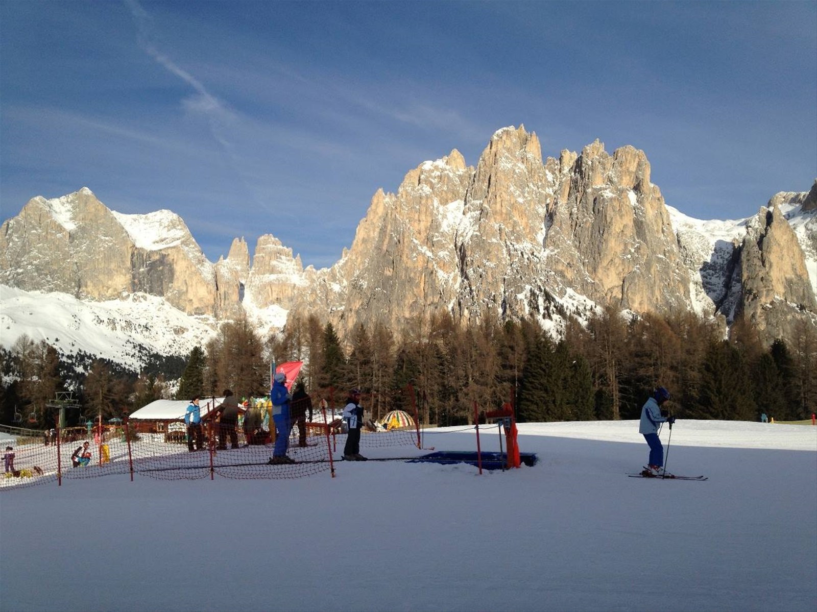 Ski Area Catinaccio - Ciampediè - Vista sul Larsec