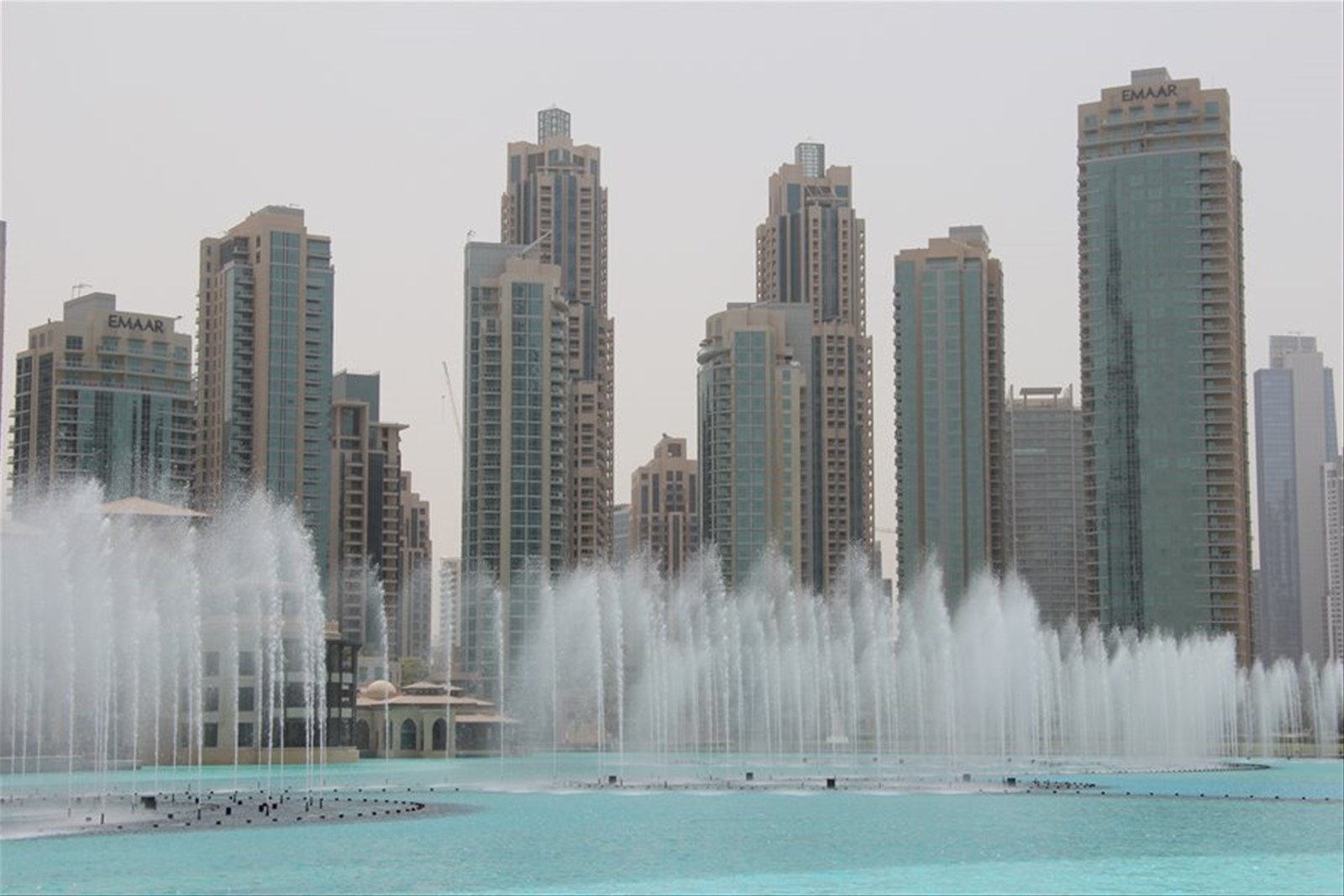 Le fontane al Dubai Mall