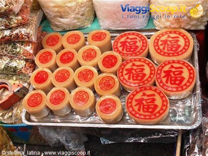 delta del Mekong - dolci per capodanno al mercato