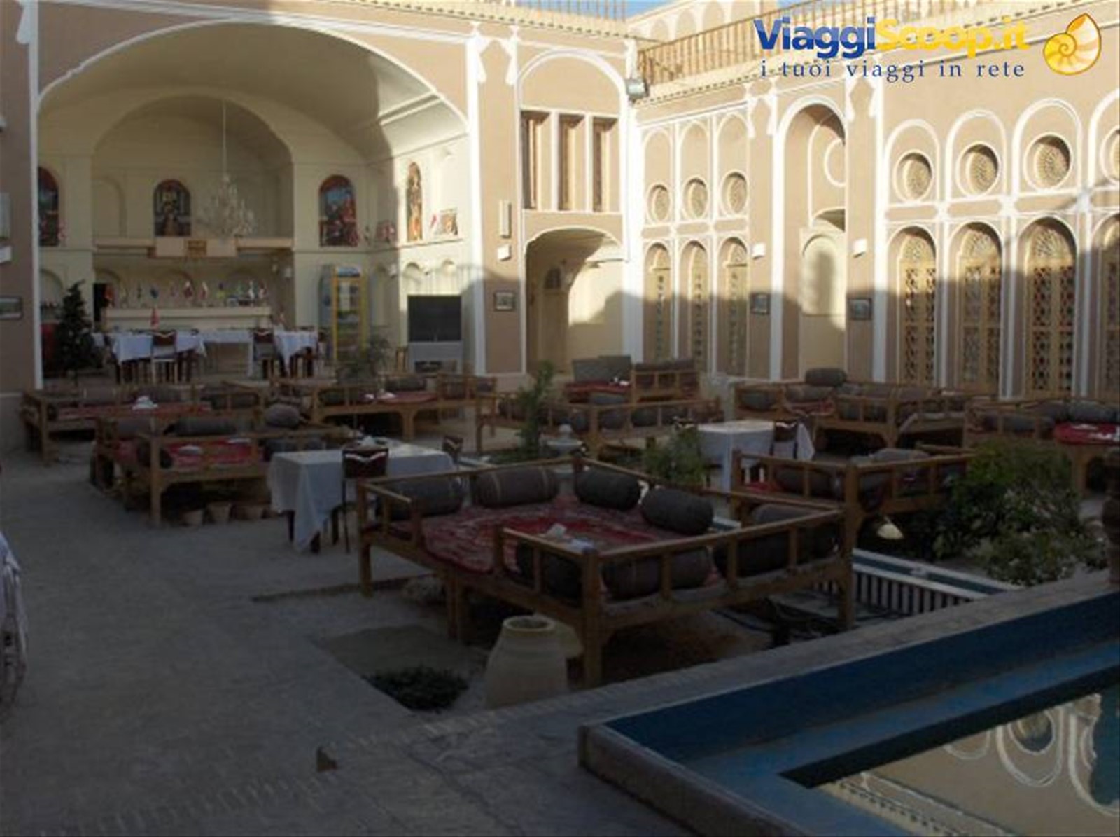 Yarz, cortile intreno del nostro fantastico hotel