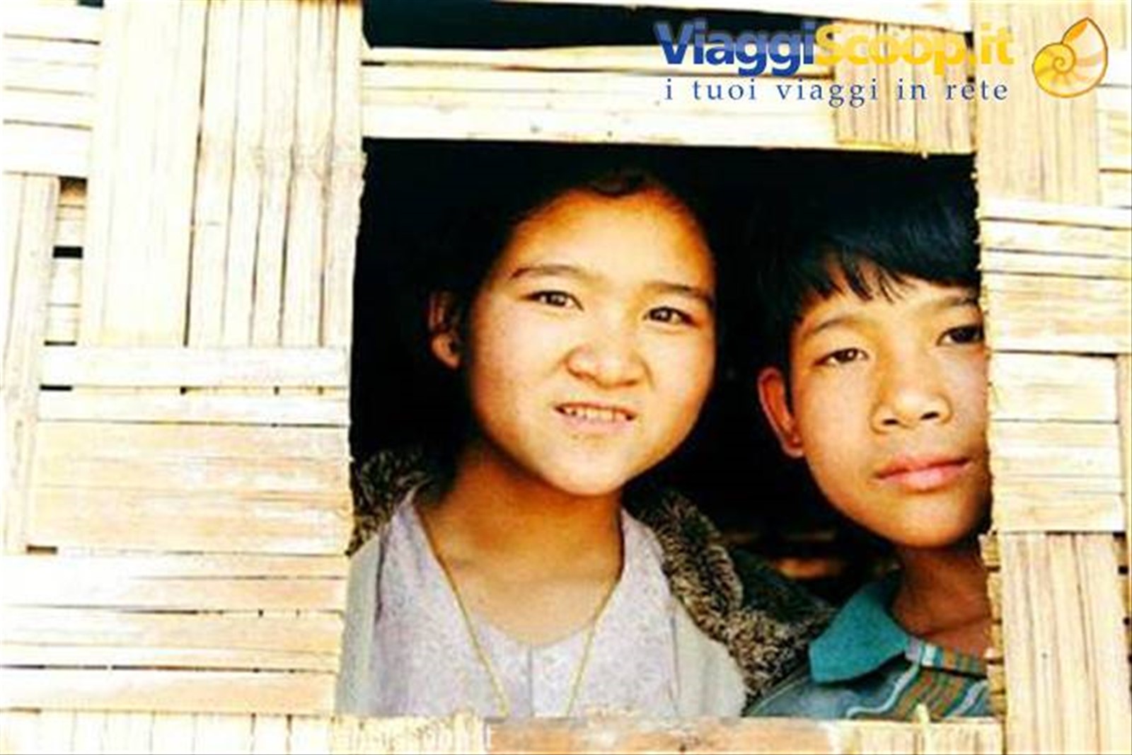 Lago Inle: bimbi incontrati durante il trekking