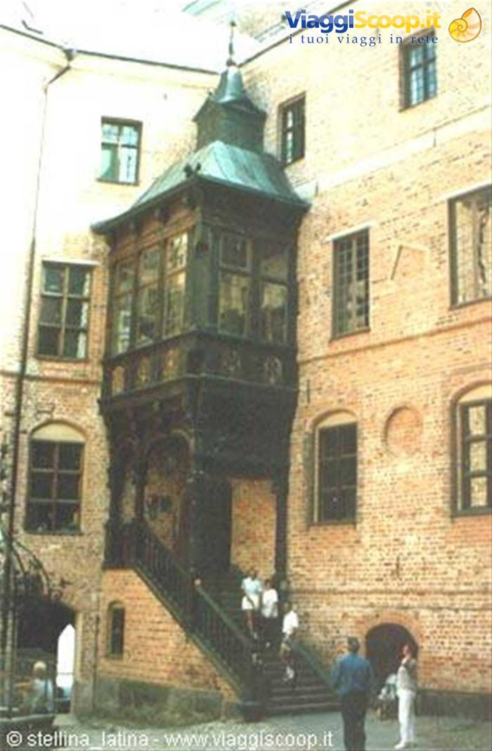 mariefred, il castello di gripsholms, il cortile