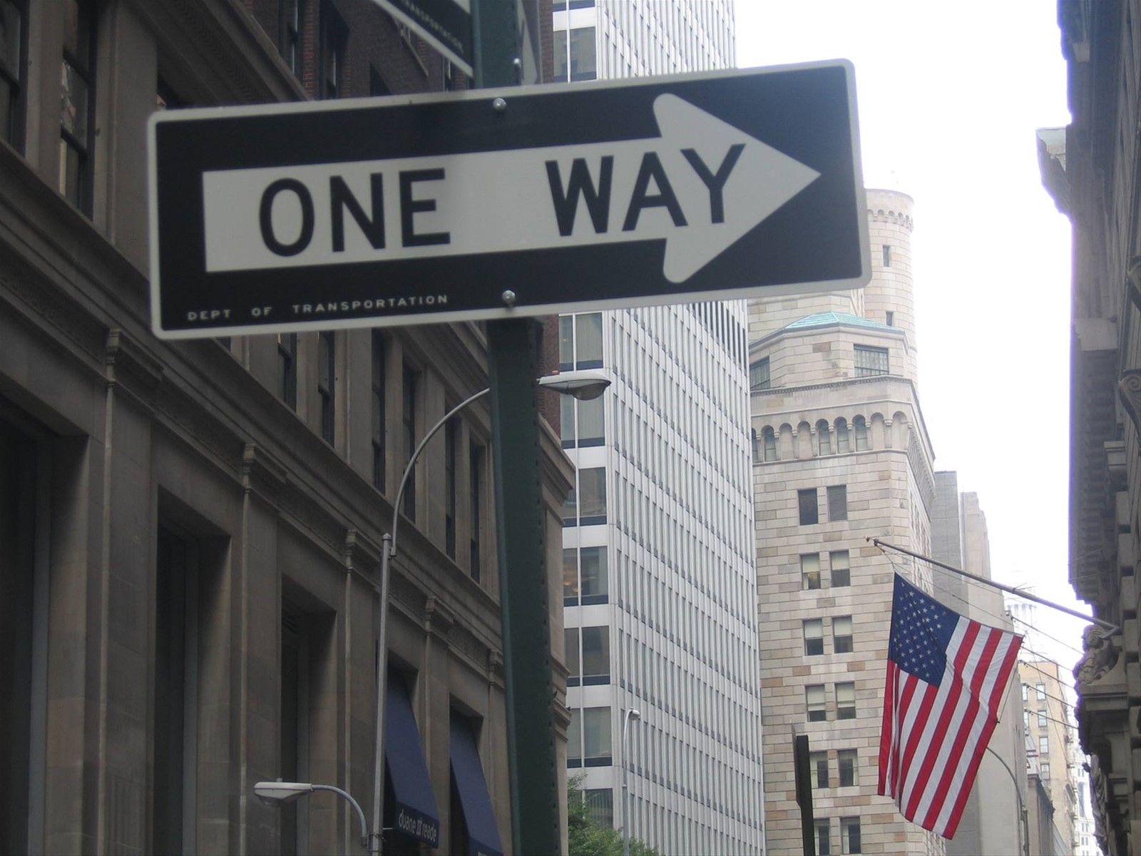 One way...