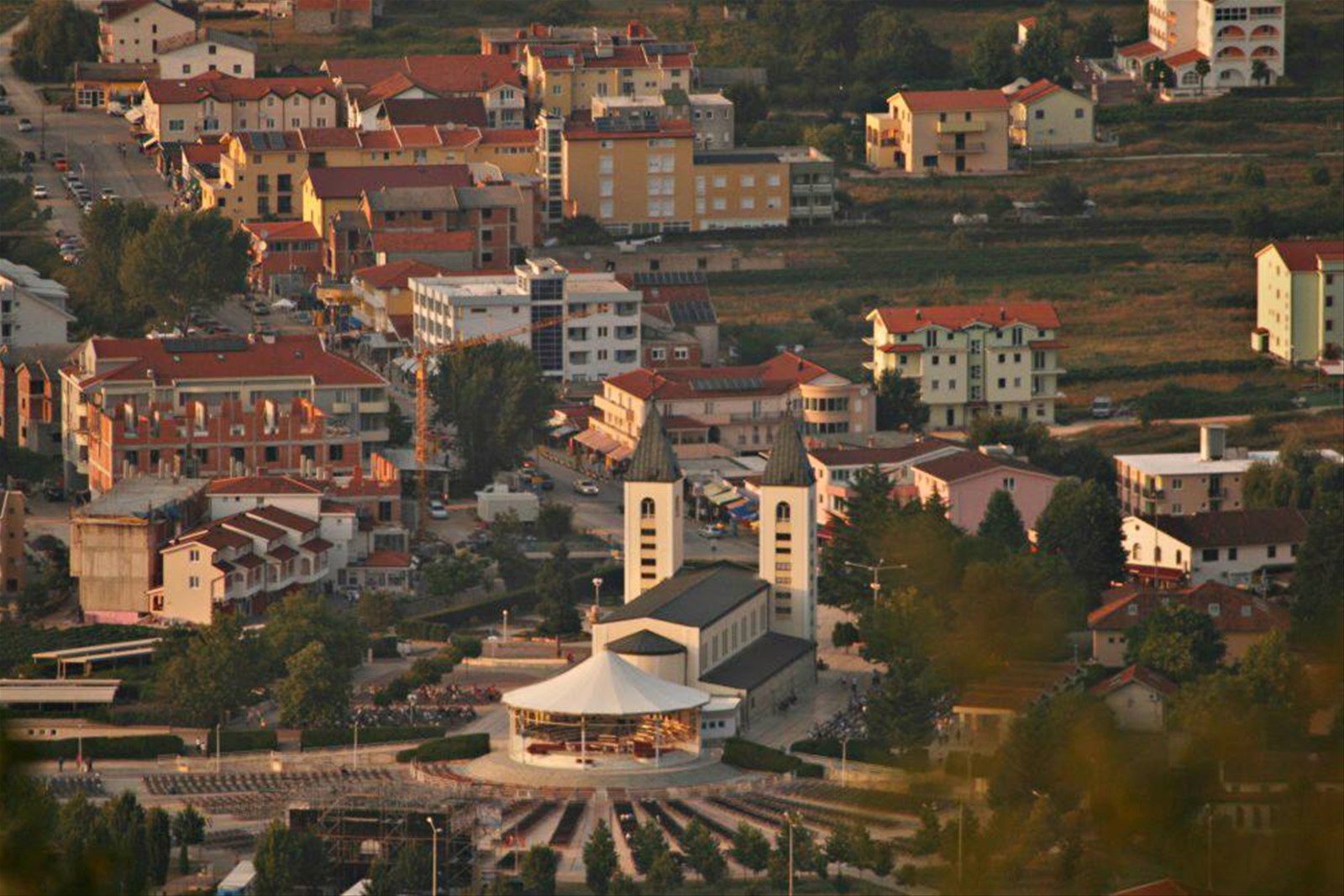 Medjugorie vista dal Krizevac