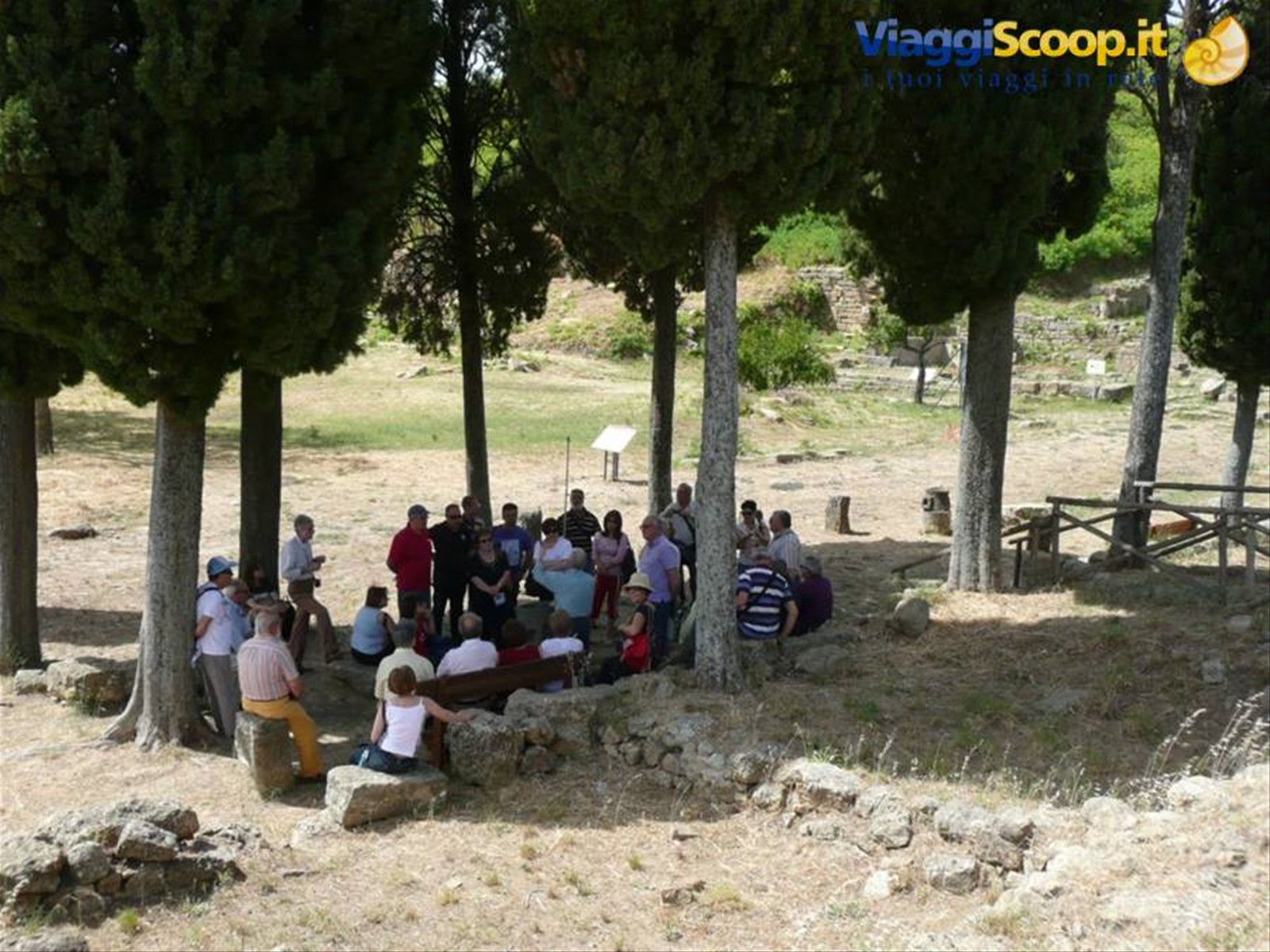 MORGANTINA - stoà nord