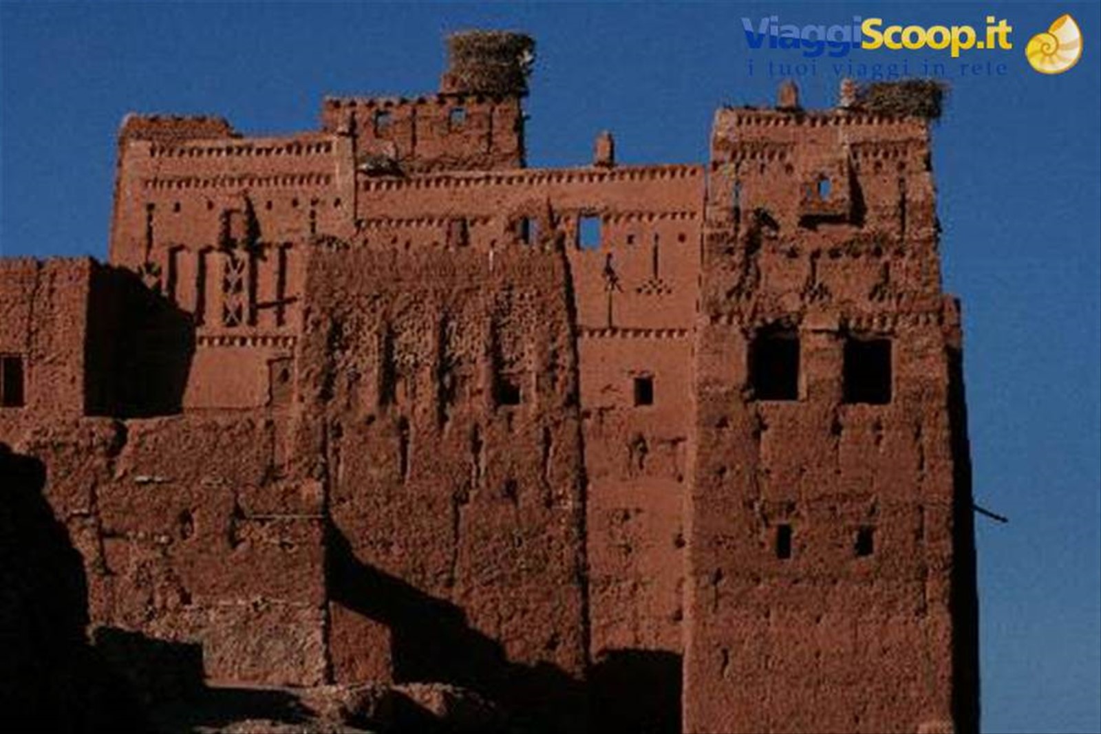 OUARZAZATE:LA CASBA DELLE ICOGNE