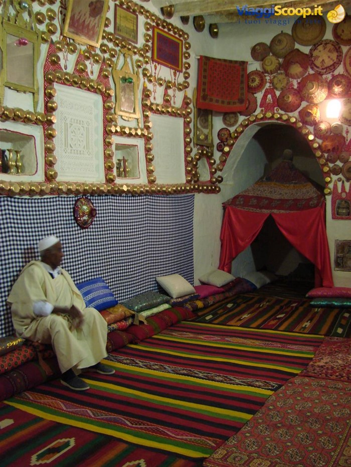 Ghadames - interno di una vecchia casa della Medina