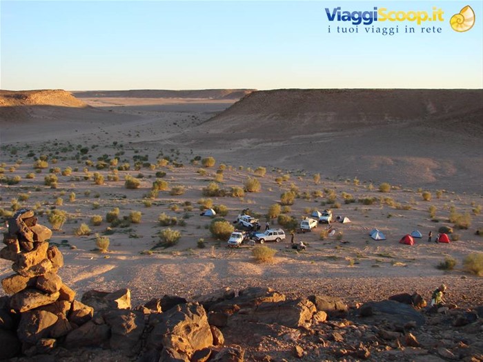 Primo campo nell'Hammada El Hamra