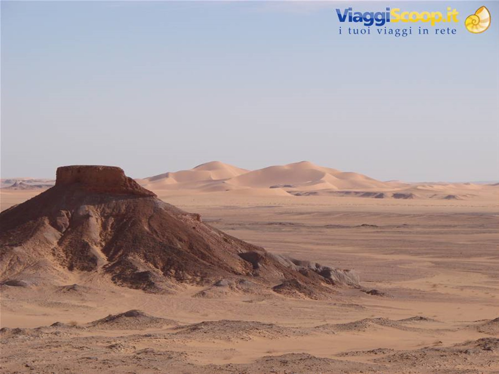 inizio dune dell'erg Ubari
