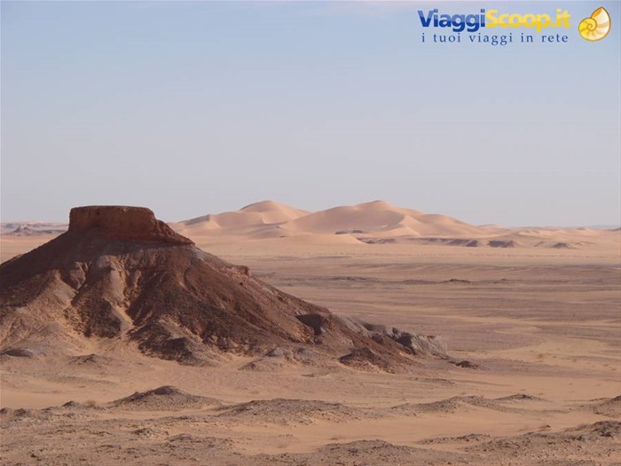 inizio dune dell'erg Ubari
