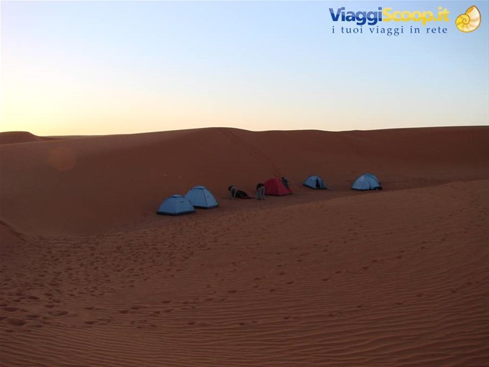 primo campo tra le dune