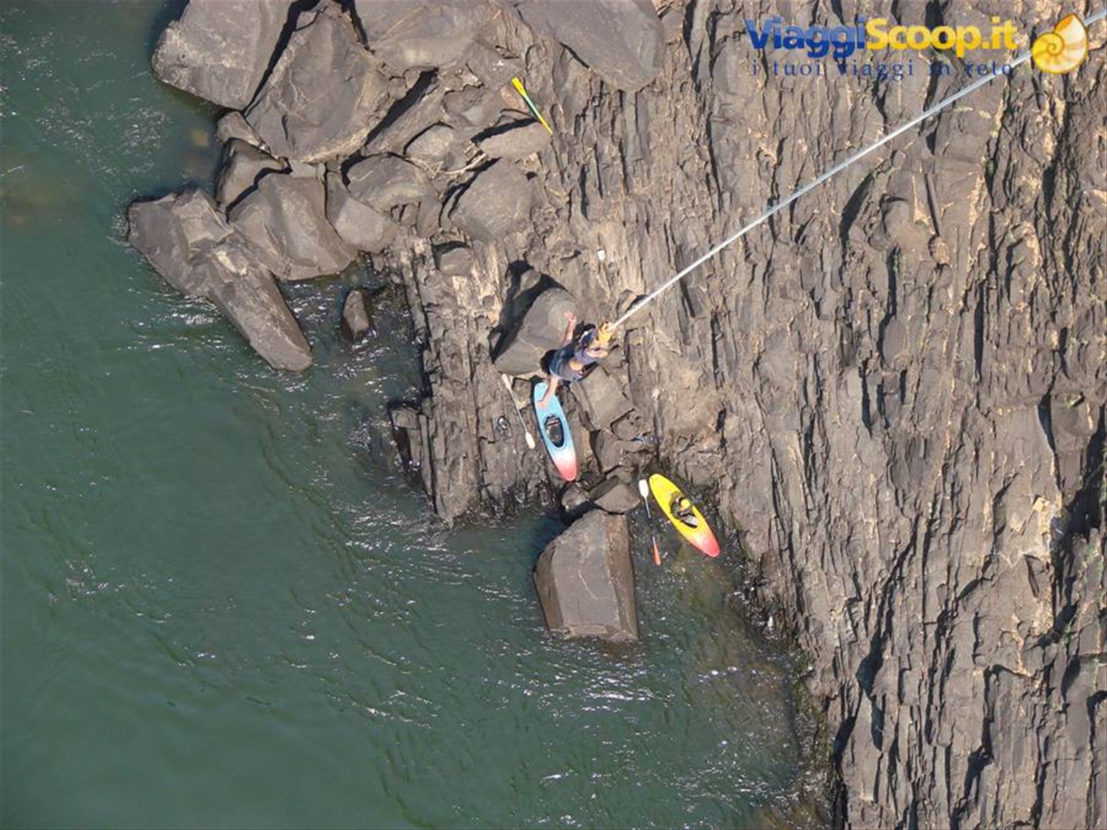 bungee jumping sullo Zambesi