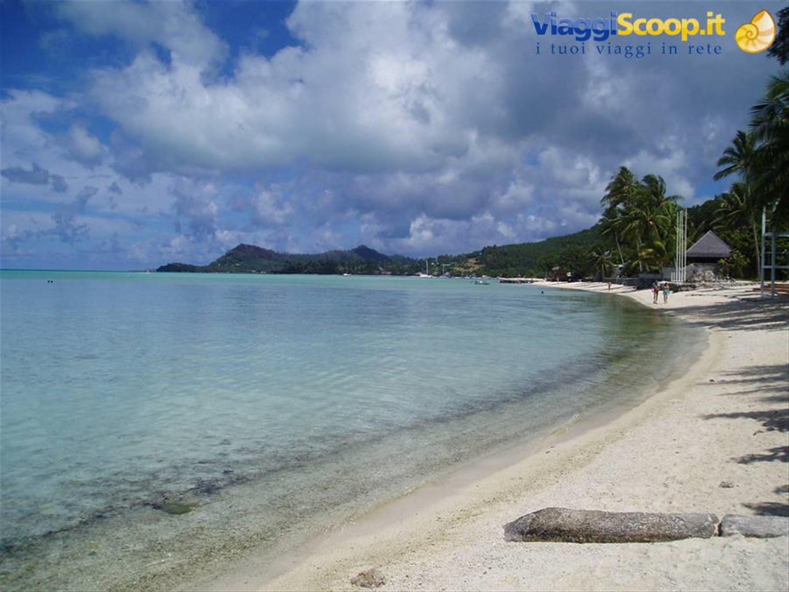 spiaggia di Bora Bora