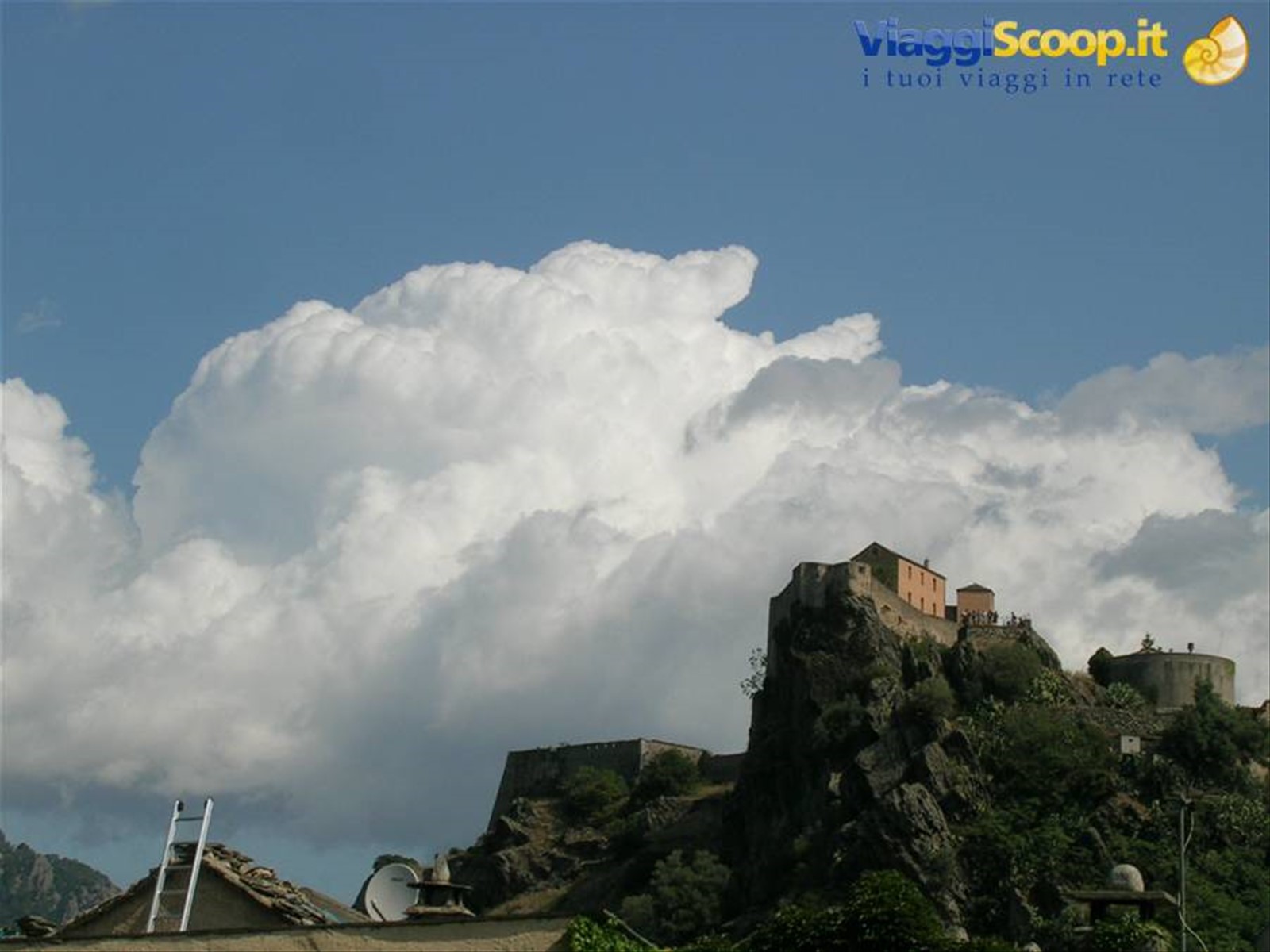 città vecchia di corte