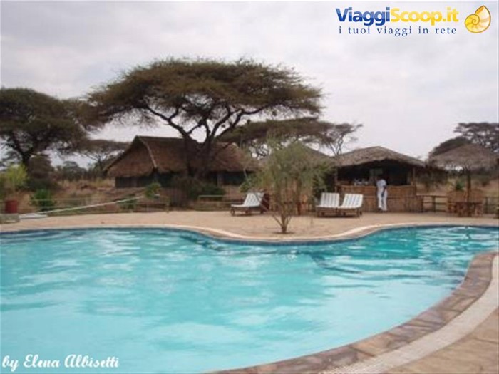 Amboseli - Kibo Camp, piscina
