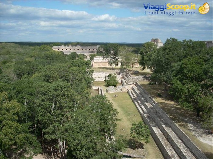 uxmal gran piramide panorama