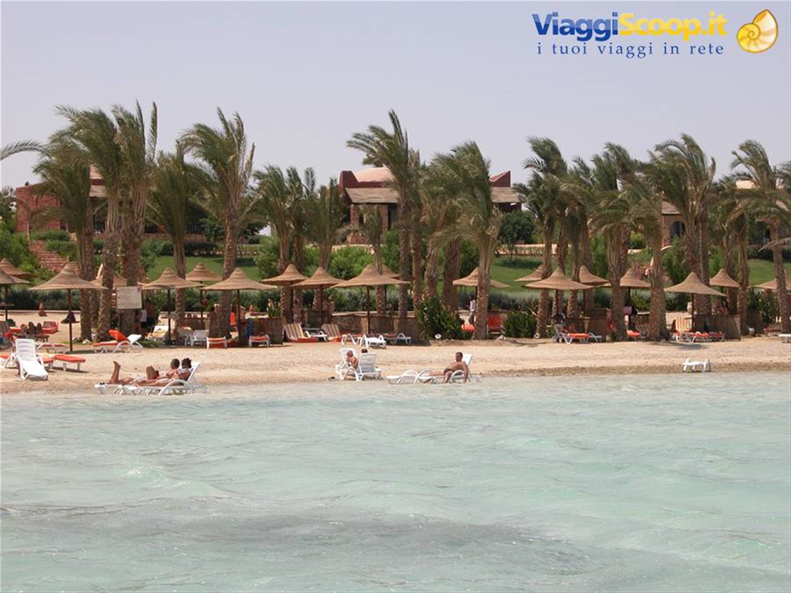 il villaggio visto dal mare