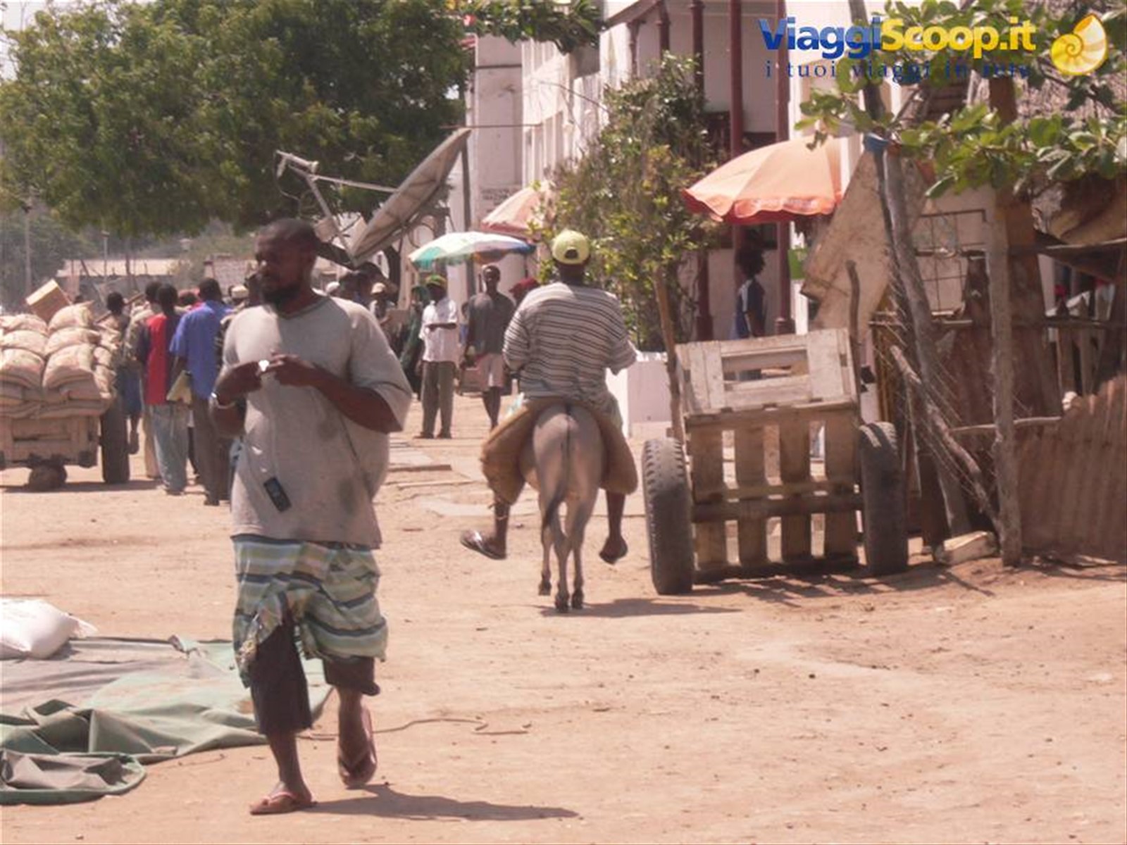 Lungomare a Lamu