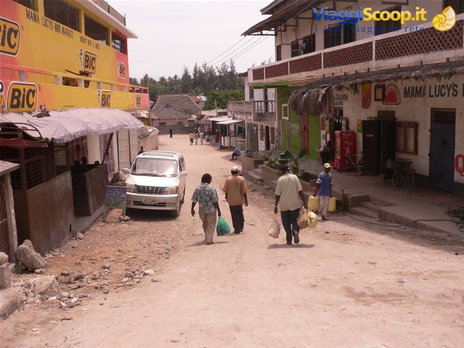 Watamu, centro del villaggio