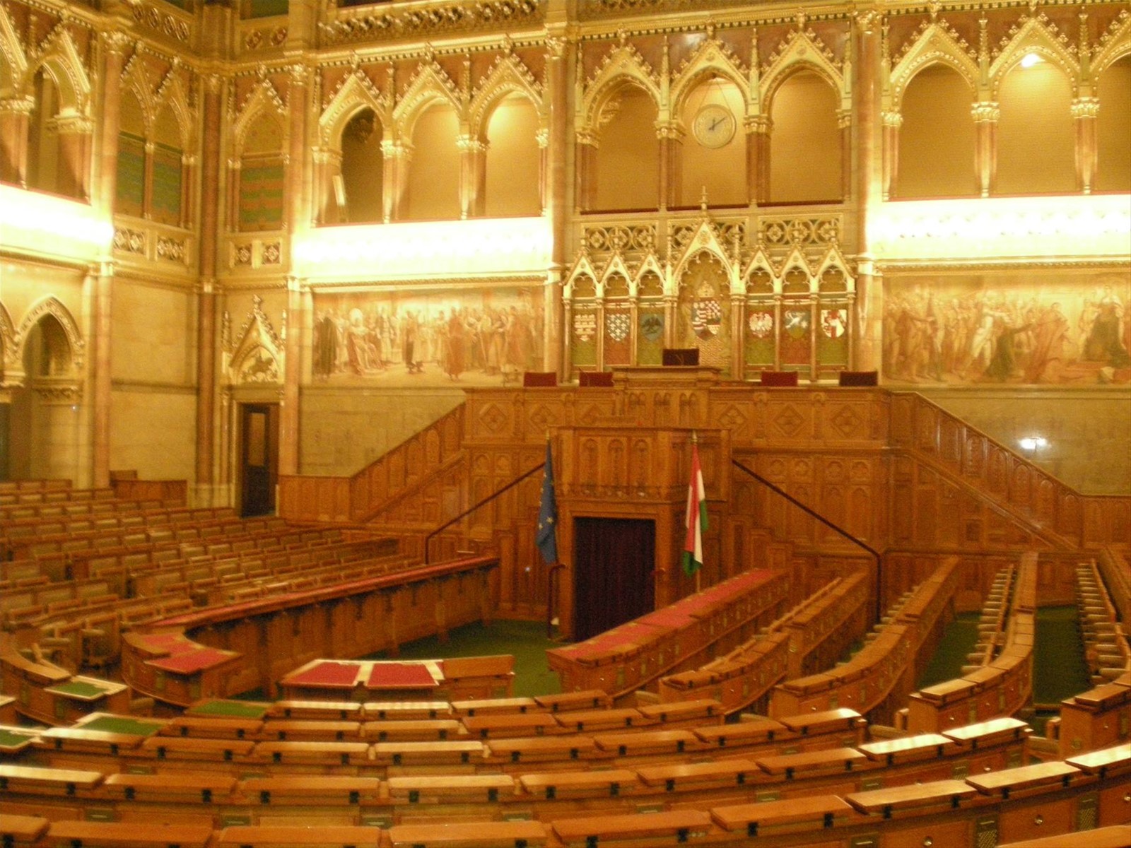 La camera del Parlamento