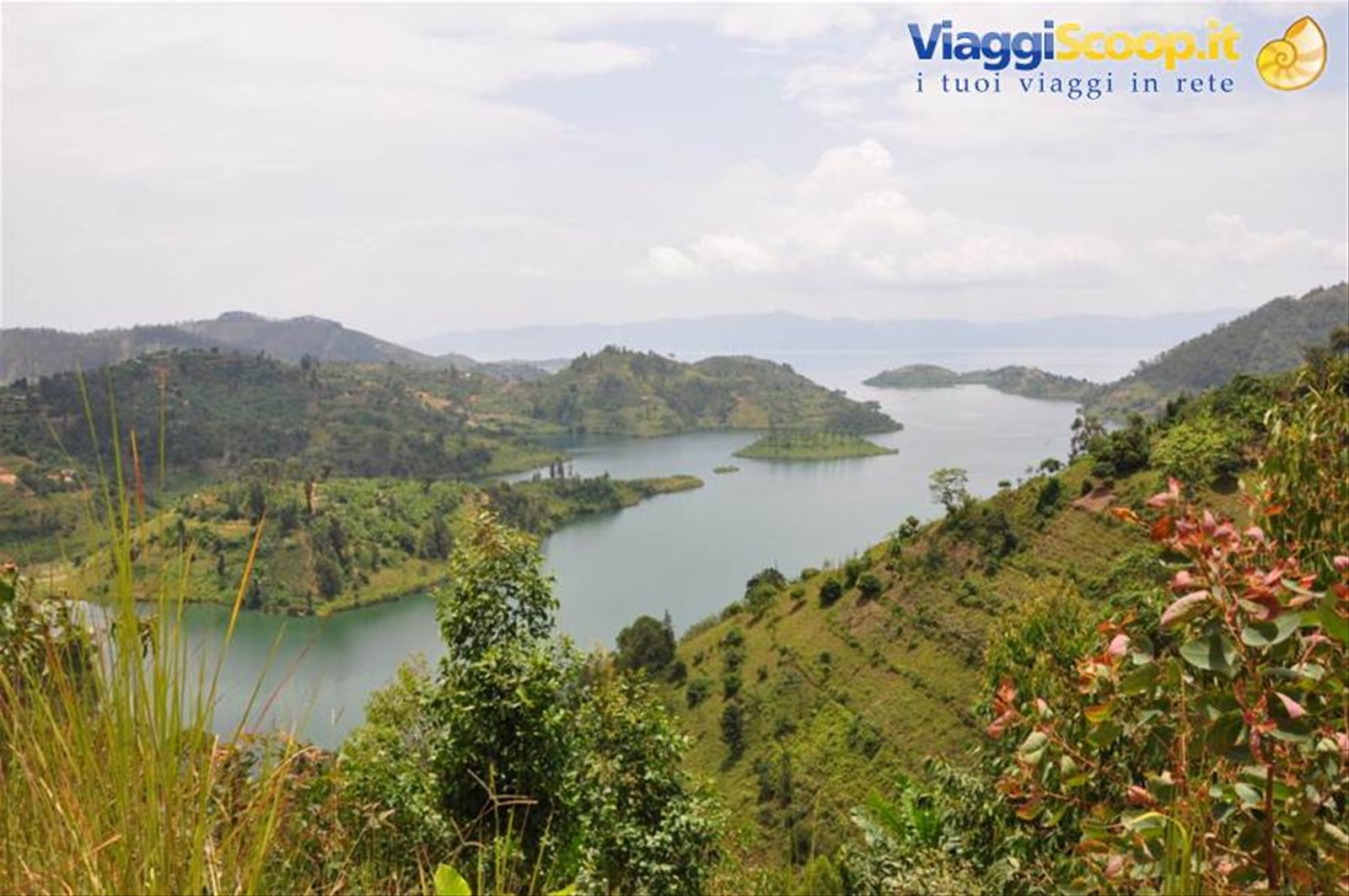 scorcio sul lago Kivu, verso Cyangugu