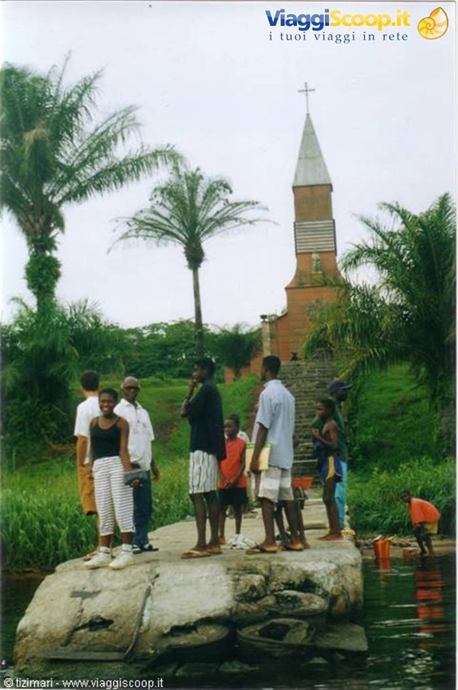 L'arrivo a Sainte Anne