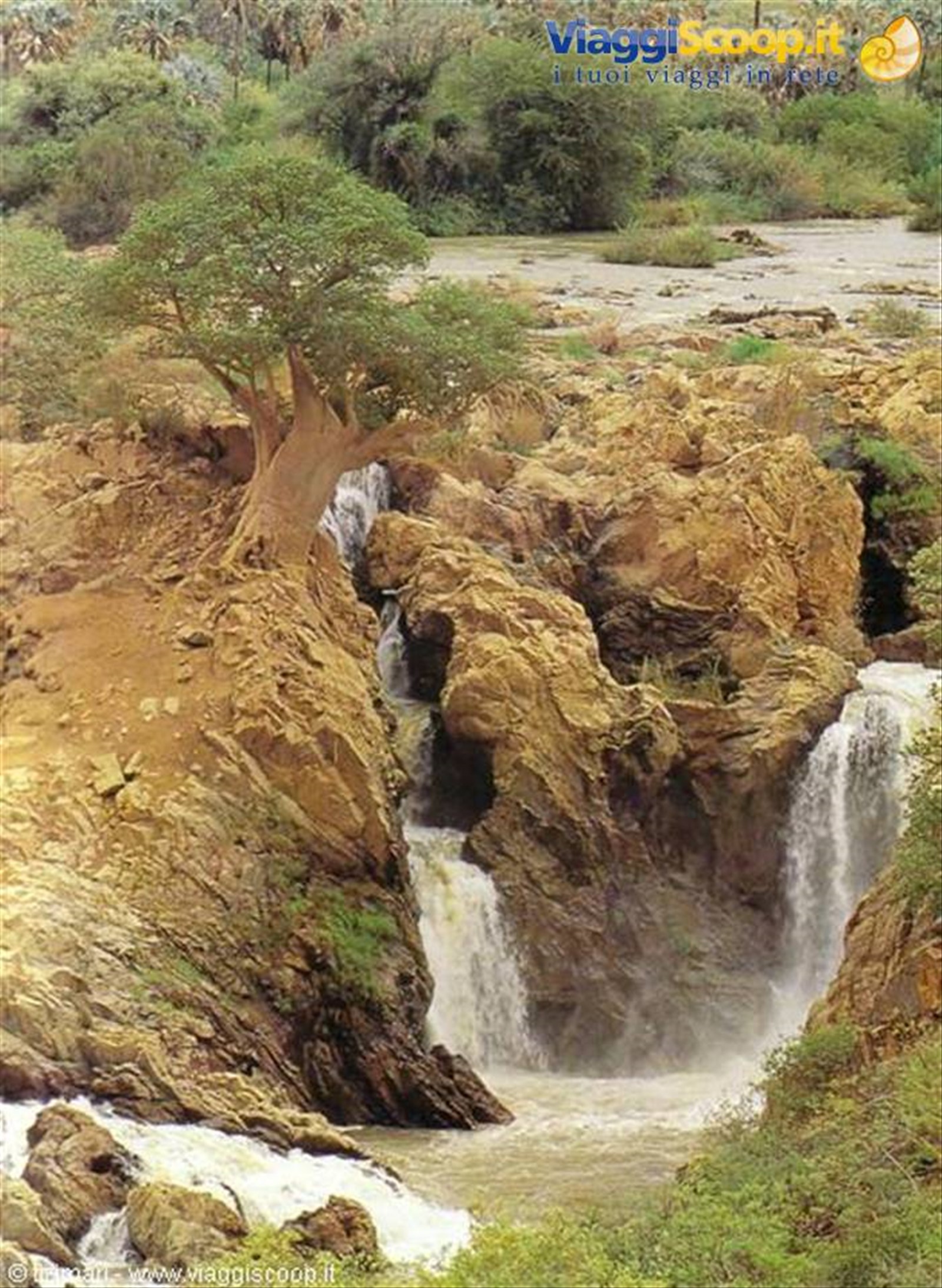 Le cascate di Epupa sul fiume Cunene