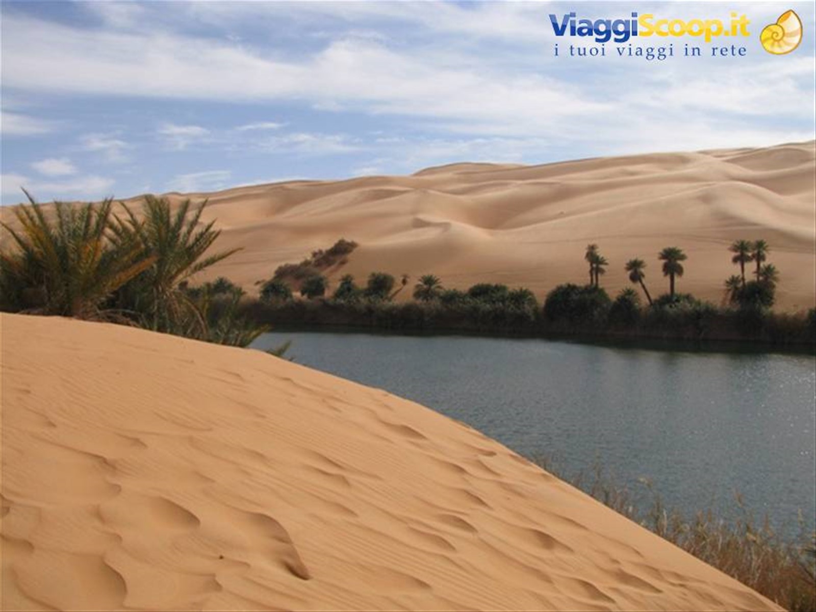 Lago Umm al Maa (madre delle acque) erg di ubari
