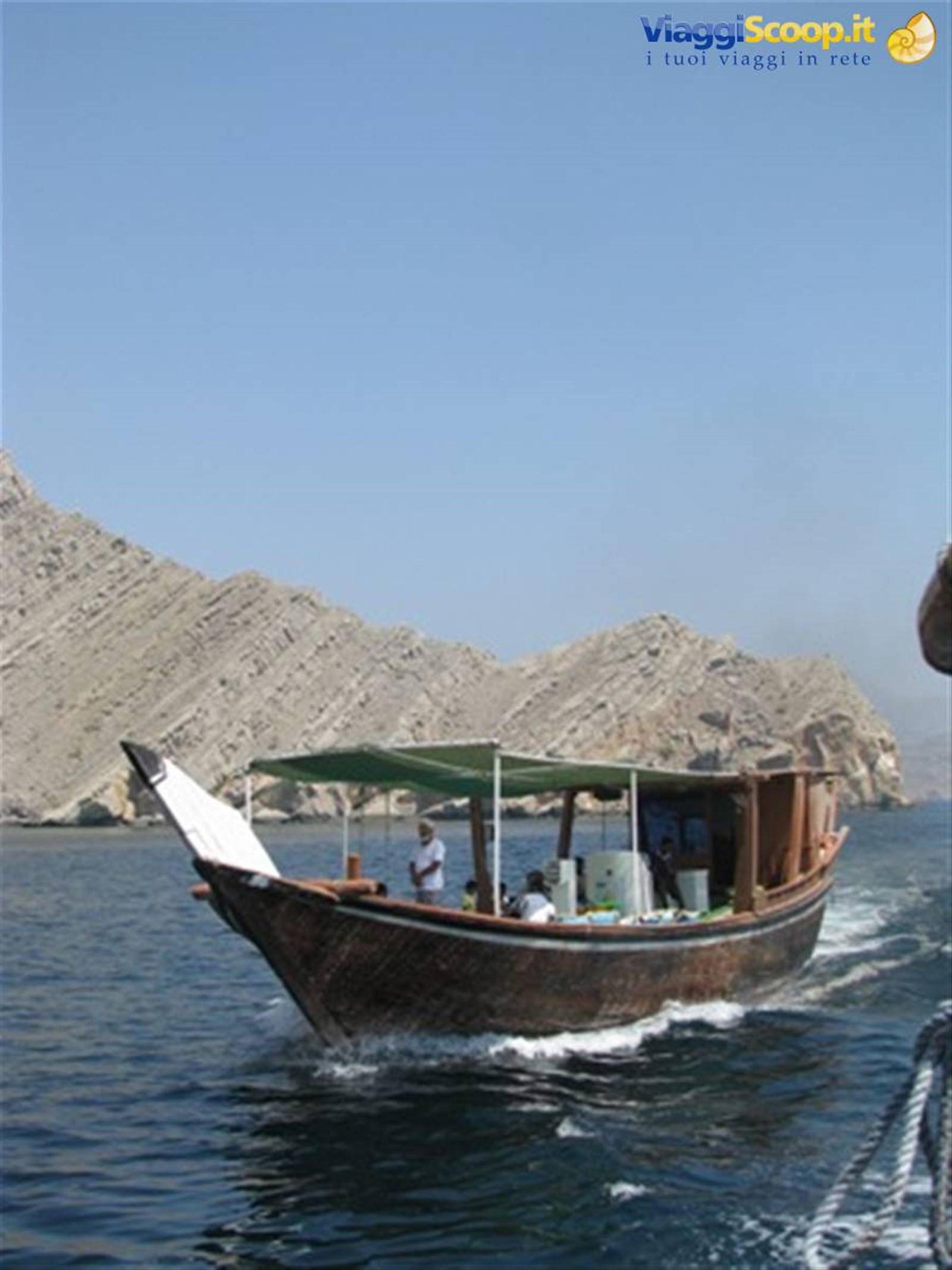 Musandam, in dhow