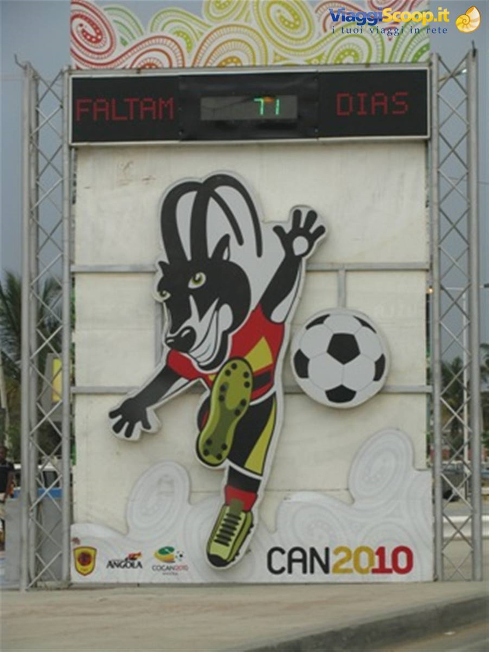 cartellone pubblicitario dela CAN 2010