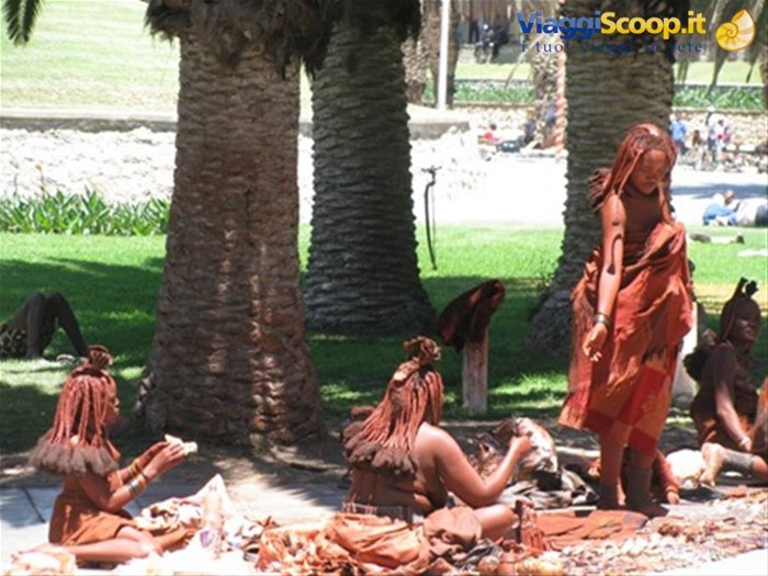 Himba a Swakopmund