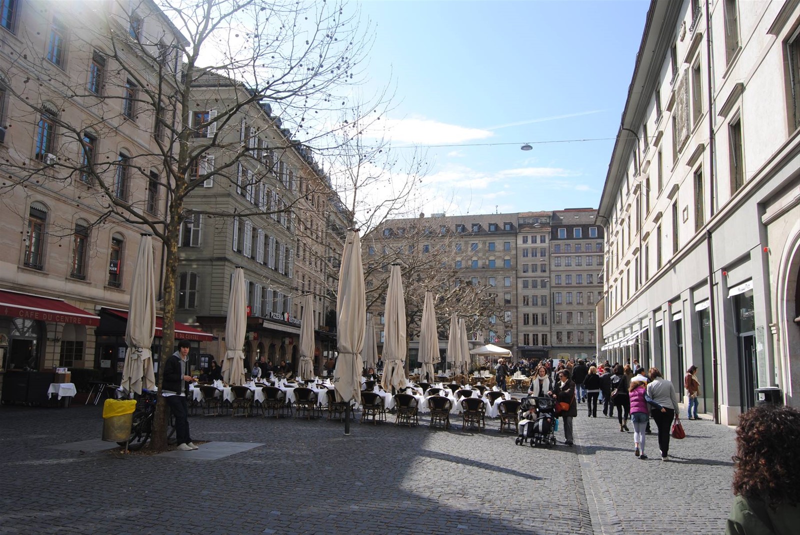 Il centro di Ginevra